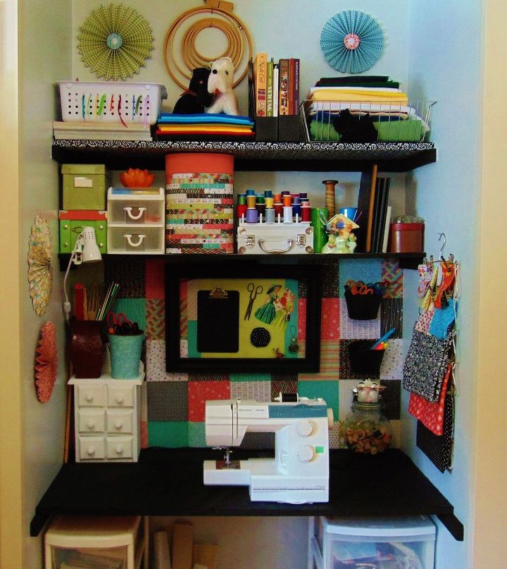 a sewing closet conversion, closet, craft rooms, organizing, repurposing upcycling, storage ideas