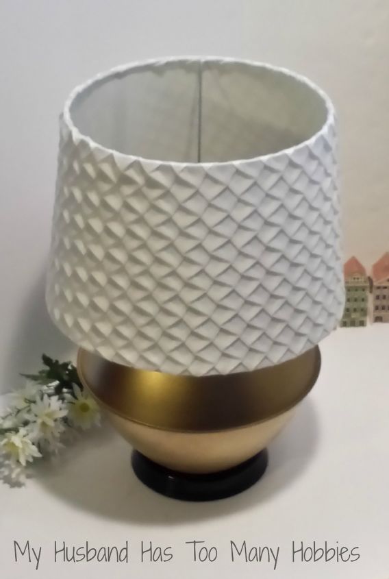 diy lamp makeover mudando a forma desta base de lmpada de 4 maneiras