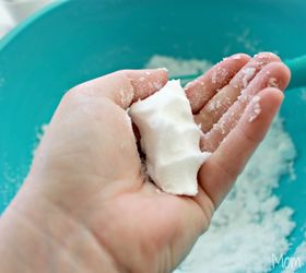 diy fizzing toilet cleaning tablets, bathroom ideas, cleaning tips, go green, repurposing upcycling