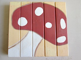 lamas de madera para cuadros de madera sencillos