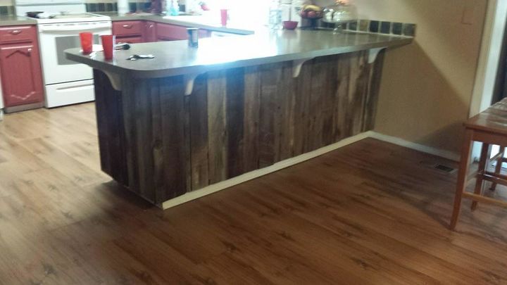 island makeover, fences, kitchen design, kitchen island, repurposing upcycling, After