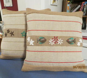 Repurposing Old Faded Patio Pillows, to Match New Cushons. Hometalk