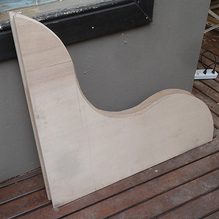 slat garden love seat, diy, how to, outdoor furniture, outdoor living, painted furniture, woodworking projects