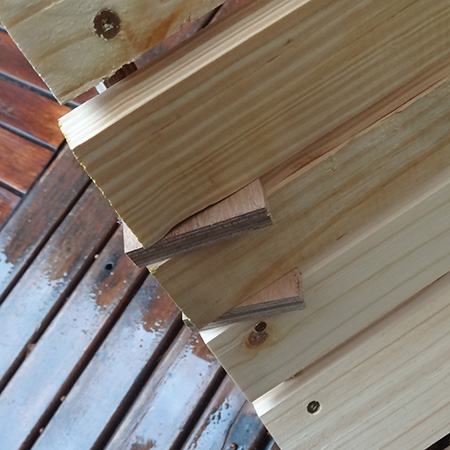 slat garden love seat, diy, how to, outdoor furniture, outdoor living, painted furniture, woodworking projects