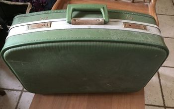 Cambio de imagen de una maleta vintage funky