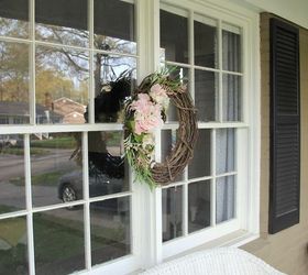 simple and thrifty diy floral wreath made with leftovers, crafts, flowers, how to, wreaths