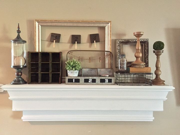 life to old things, chalk paint, fireplaces mantels, repurposing upcycling