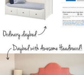 ikea hemnes daybed hack, bedroom ideas, painted furniture, reupholster