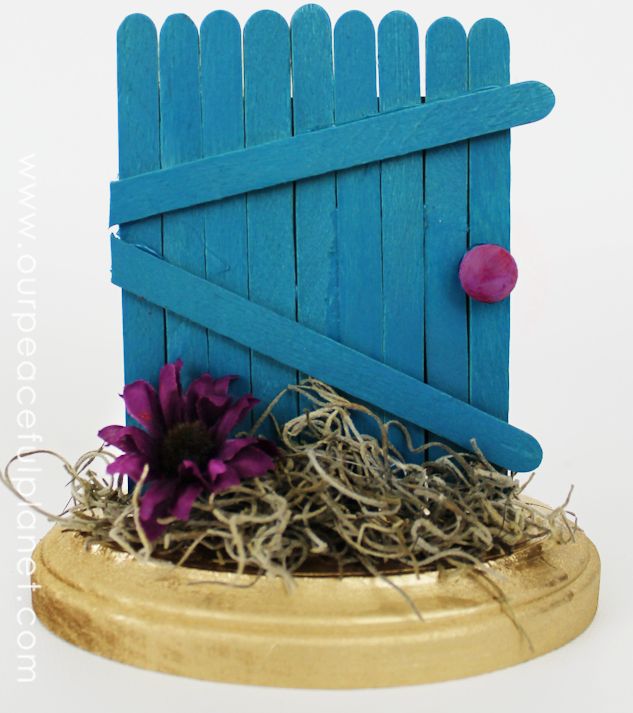 stand alone fairy doors, container gardening, crafts, gardening, repurposing upcycling