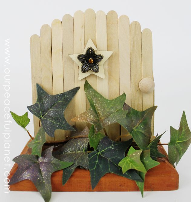 stand alone fairy doors, container gardening, crafts, gardening, repurposing upcycling