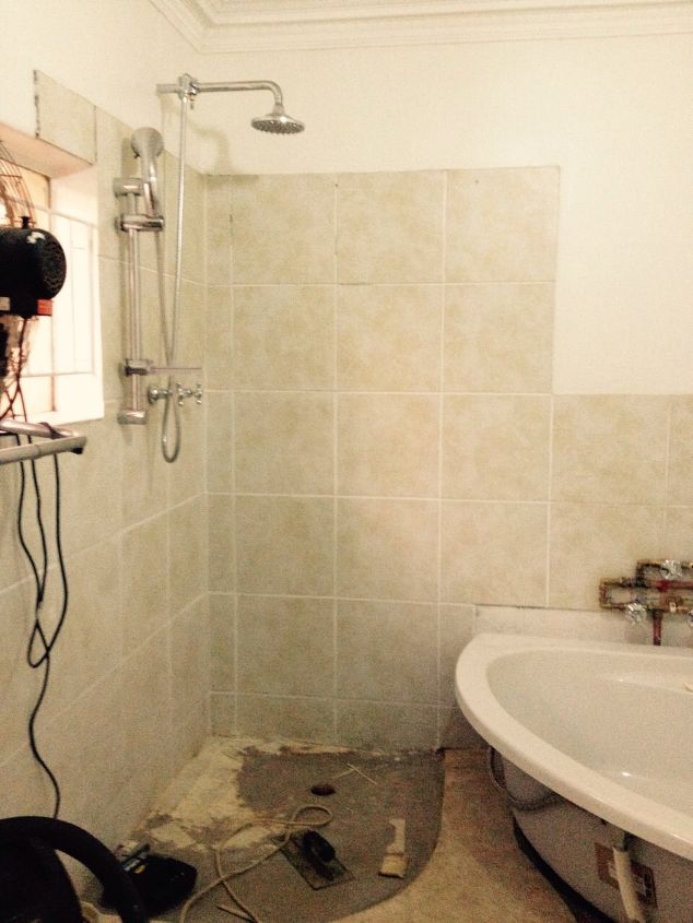 shabby bathroom revamp | hometalk