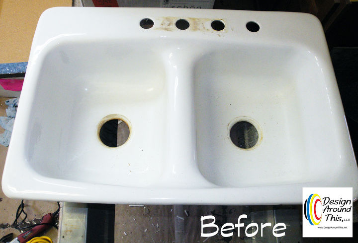 Cast Iron Sink Restoration Project