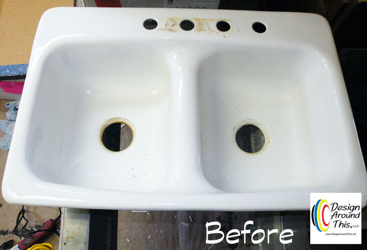 Cast Iron Sink Restoration Project Hometalk