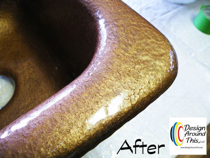Cast Iron Sink Restoration Project Hometalk Cast Iron Sink Restoration Project Kitchen Design Painting Repurposing Upcycling