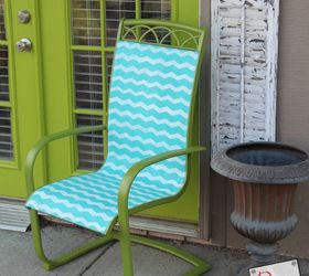bring life to your boring patio furniture, how to, outdoor living, painted furniture