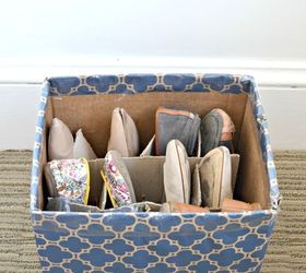 spring cleaning diy shoe storage hack, cleaning tips, storage ideas