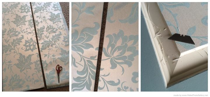 how to wallpaper a bi fold door to use as a headboard or screen, doors, how to, repurposing upcycling, wall decor