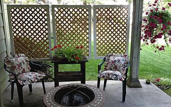 How to Make an Easy Patio Privacy Screen {Step-by-Step Tutorial}