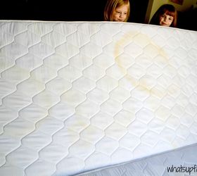 how to remove pee stains and smell from a mattress, cleaning tips, how to, reupholster