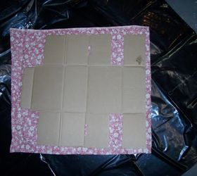 fabric covered cardboard boxes, crafts, how to, organizing, repurposing upcycling, storage ideas