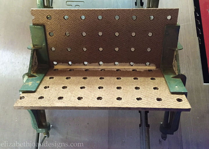 pegboard luminary, crafts, how to, repurposing upcycling, woodworking projects