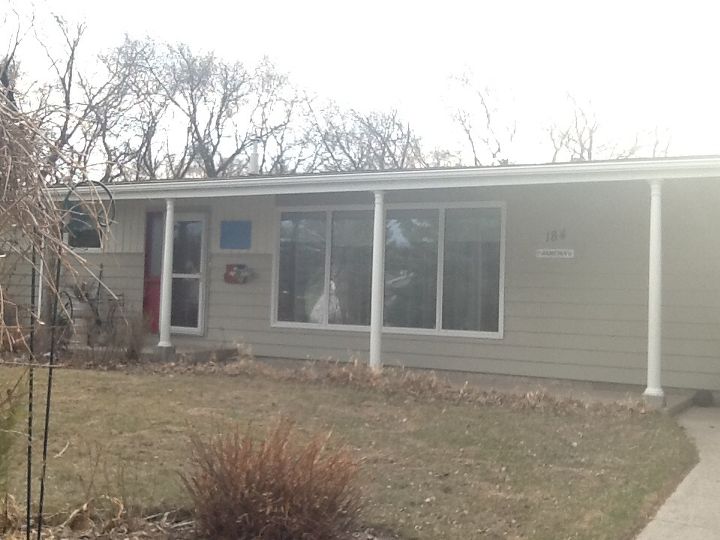 ideas for siding our 40 year old bungalow, Front view east exposure New dark brown shingles