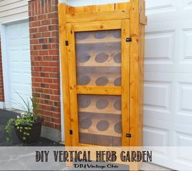 Jardín vertical de hierbas DIY ~ Parte 2