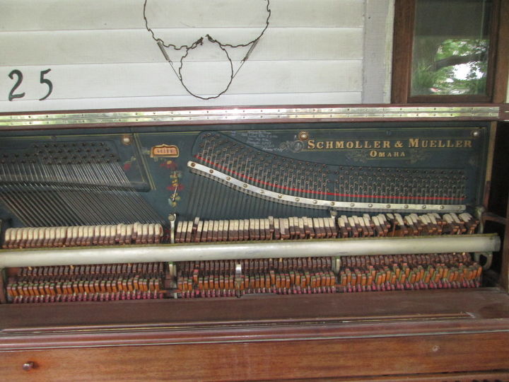 q he destripado un viejo y triste piano ahora que hago con las piezas, Un mecanismo llamativo se puede desmontar