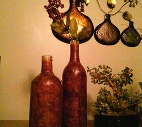 Leather Look Bottle With Masking Tape Hometalk
