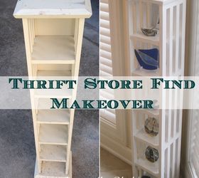 thrift store find makeover with diy chalk paint, chalk paint, painted furniture