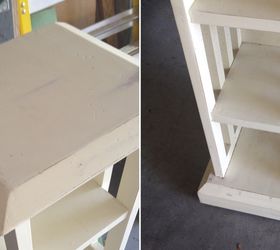 thrift store find makeover with diy chalk paint, chalk paint, painted furniture