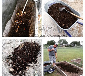 making your own organic compost, composting, gardening, go green, homesteading, how to, raised garden beds