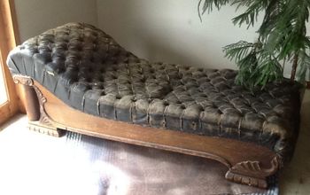 Revivir un sofá antiguo para desmayarse