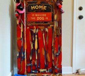 this repurposed door is all about that pooch, doors, how to, pets animals, repurposing upcycling