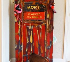 this repurposed door is all about that pooch, doors, how to, pets animals, repurposing upcycling