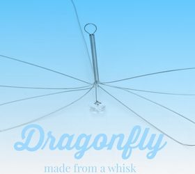 turn a whisk into dragonfly garden art, crafts, gardening, how to, repurposing upcycling