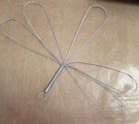 turn a whisk into dragonfly garden art, crafts, gardening, how to, repurposing upcycling