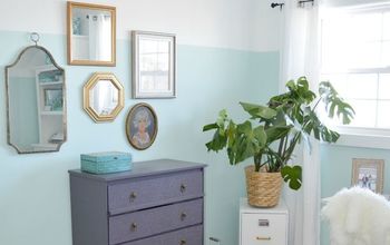 A Floor to Ceiling DIY Office Makeover