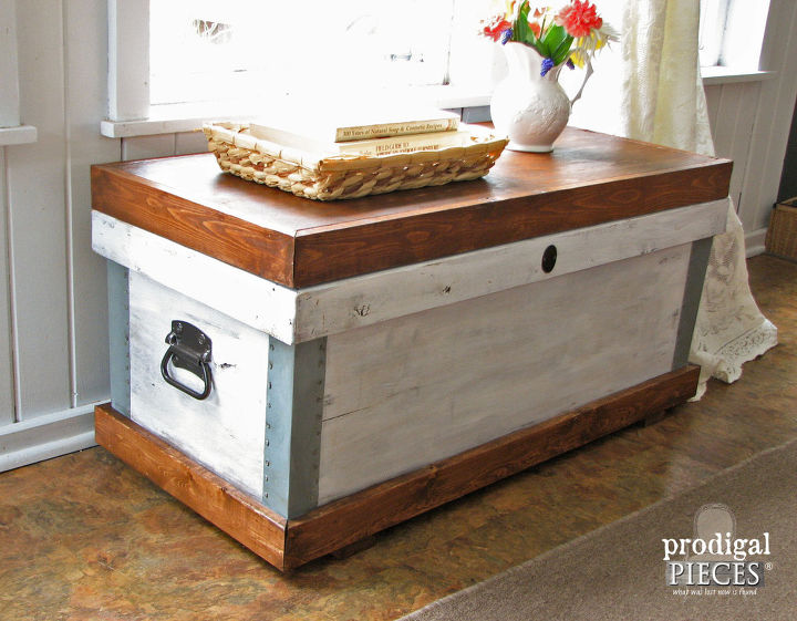Pottery Barn Trunk Knock Off Hometalk