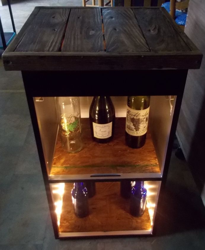 filing cabinet to bar chic