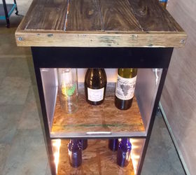 filing cabinet to bar chic