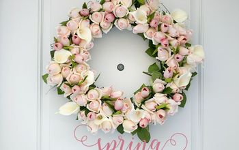 Spring Rosebud Wreath