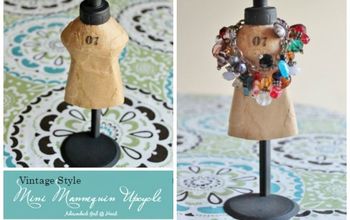 Mini Mannequin Craft for Young Girl's Room