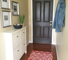 Narrow Entryway Makeover (Thanks to Hometalk Community Suggestions!)