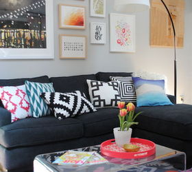 Eclectic Living Room {Makeover Reveal}