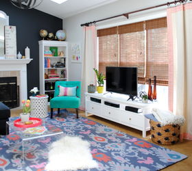 eclectic living room makeover reveal, living room ideas