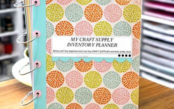 Time to Organize Those Craft Supplies With a Planner