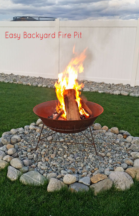 foco de fuego facil para el patio en menos de 30 minutos