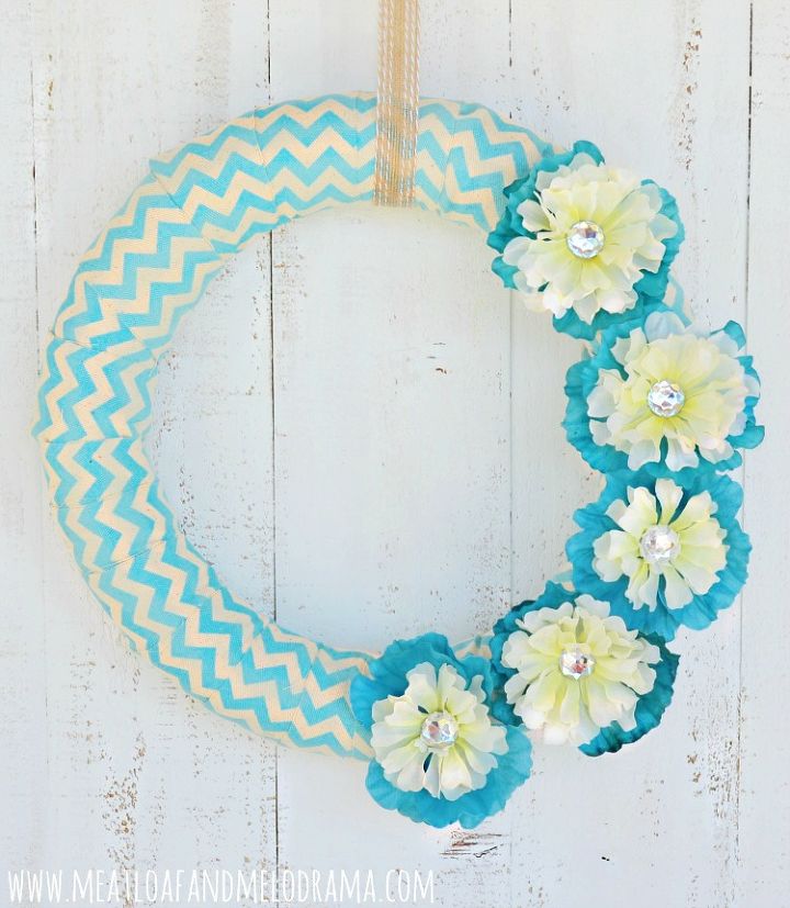 how to make a cute inexpensive spring wreath, crafts, how to, wreaths