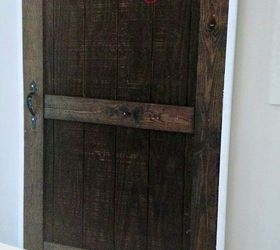 diy barn door using sheet siding, diy, doors, how to, woodworking projects